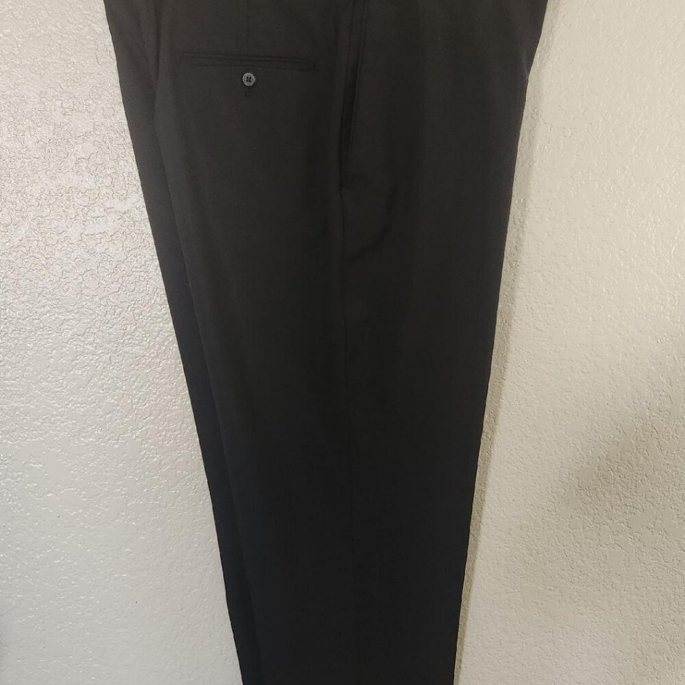 Stafford Men's Black Dress Pants Size 36x30